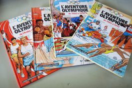 L'AVENTURE OLYMPIQUE  °°°°° COMPLET 4 ALBUMS °°°°°
