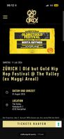 Festival Ticket Old but Gold Zürich 01.08.2026