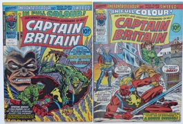 CAPTAIN BRITAIN 9-10 🔑 KEY BETSY BRADDOCK PSYLOCKE 1976
