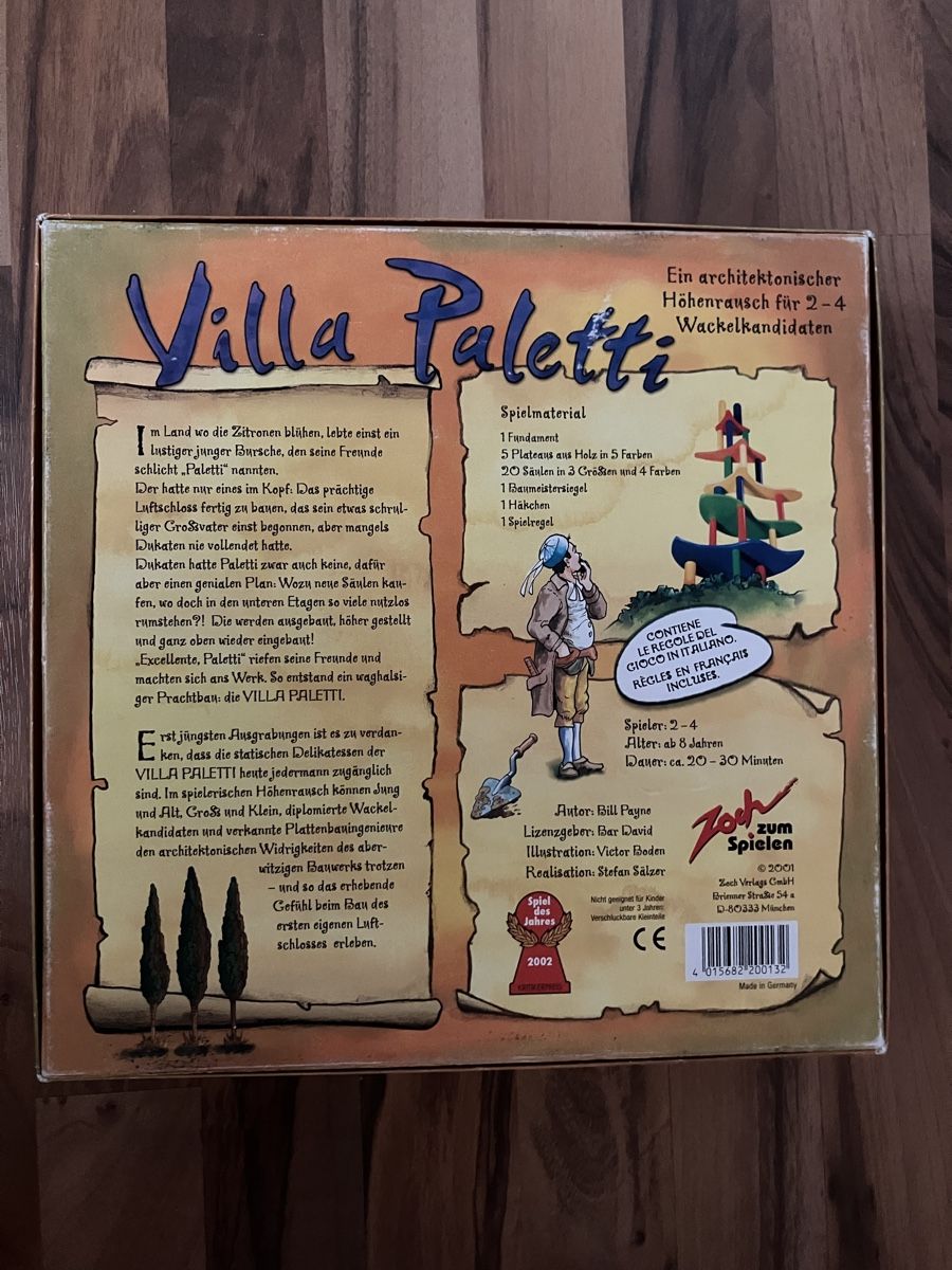 Spiele: Villa Paletti – Neu (gemäss Beschreibung) aus Bözberg von Sape9192 1