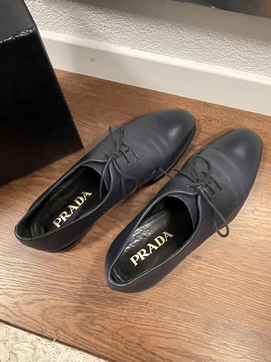 Prada Scarpe da uomo: Prada Modell Saffiano Schuhe Size UK5/ EU39 – Usato da Uznach venduto da Player6 3