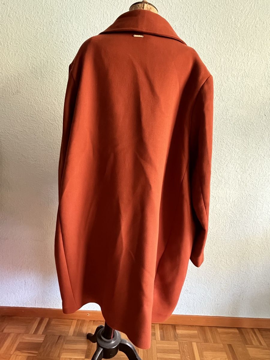 Cappotti: Superbe manteau orange rouille t 46 – Nuovo (secondo la descrizione) da Genève venduto da ct_fqr8 1