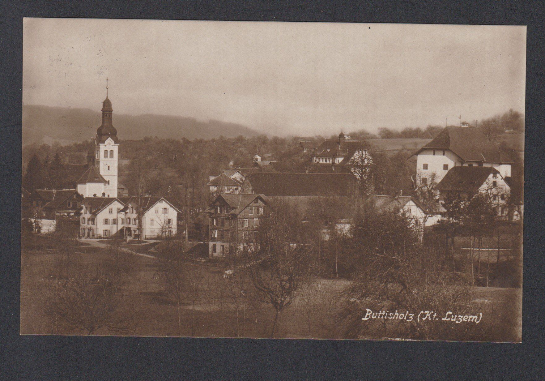 Cartoline postali: Buttisholz  LU   :   alte Ansichtskarte um 1925 – Usato da Vitznau venduto da Ropaku