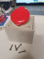CEE 16A 5P 400V Steckdose Wandsteckdose Gifas 301659 Vollgum
