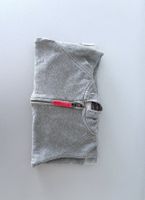 Kapuzenpullover Jäckli mit Reissverschluss Gr. 98 Baumwolle