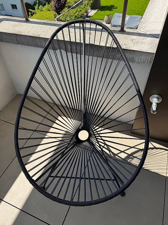Sedie: Acapulco Chair  Designklassiker in Schwarz – Usato da Uitikon Waldegg venduto da jacques24 3