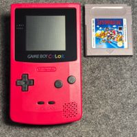 Gameboy Color Rot +  Super Mario Land auf Deutsch
