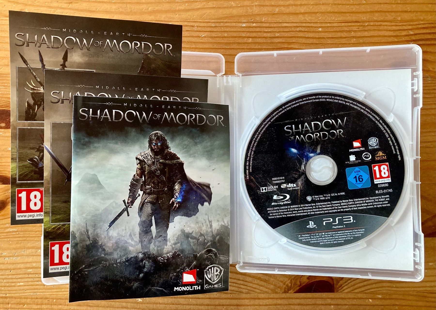 Sony Giochi: Middle Earth: Shadow of Mordor - PS3 – Usato da Zürich venduto da Djmotionch 1