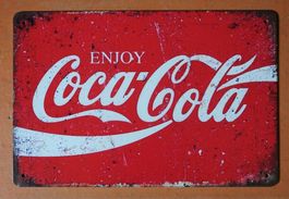 Coca-Cola Blechschild  30 x 20 cm