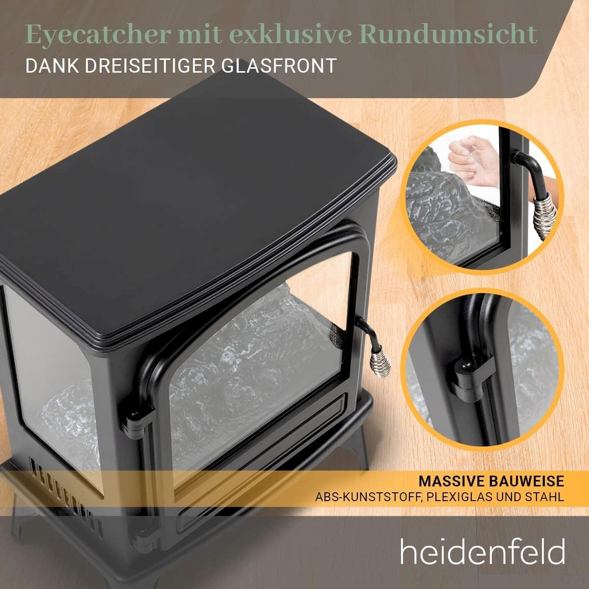 Radiatori: Heidenfeld Elektrokamin EK100 – Nuovo e nell'imballaggio originale da Bottighofen venduto da zaap 4