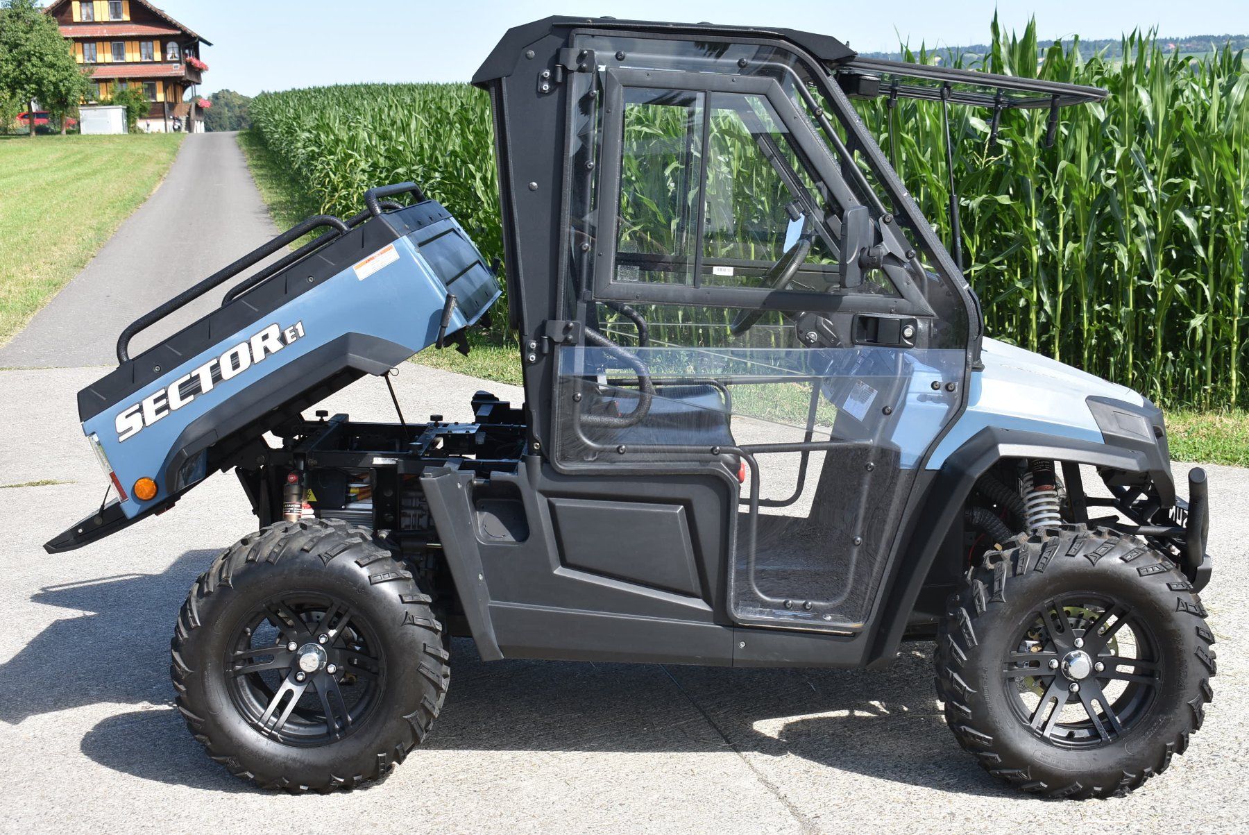 Quads: HISUN Sector E1 Elektro 4x4 – D'occasion à Sempach-Station par dragster410 6