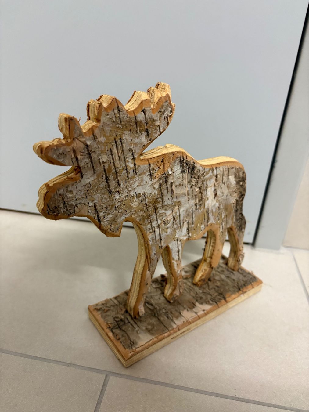 Tutte le decorazioni: Elch Holz Deko Aufsteller – Usato da Basel venduto da Tierschutz-Flohmi 2
