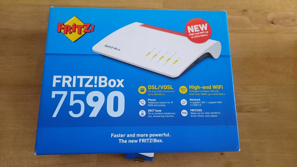 AVM FRITZ!Box 7590, Router DSL/VDSL Kaufen auf Ricardo