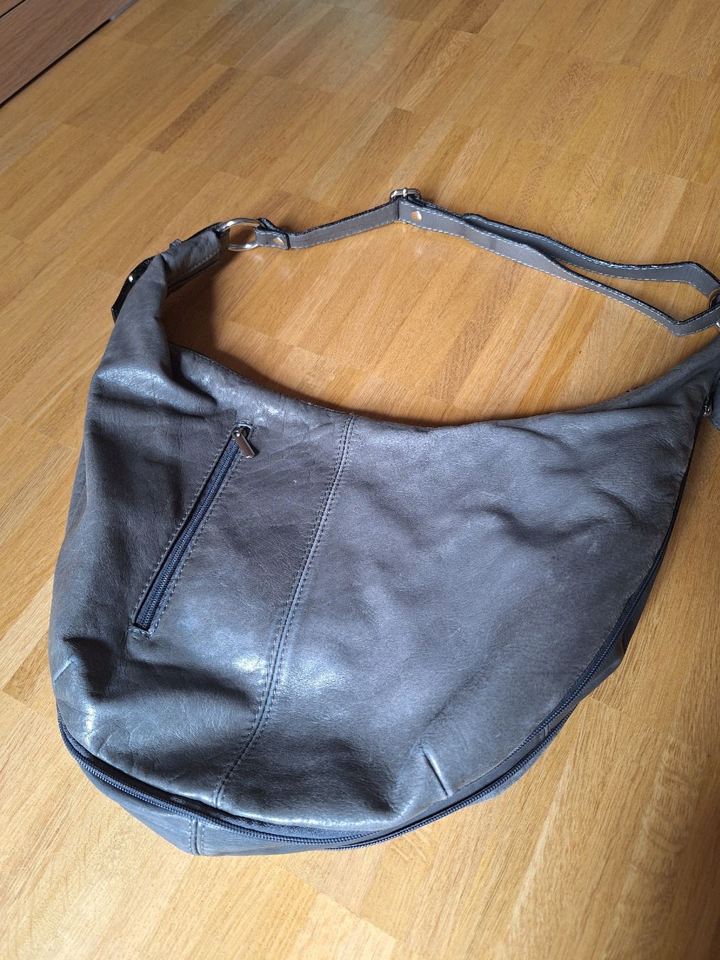 Borse da donna: Ledertasche grau – Usato da Riehen venduto da Mamestra 3