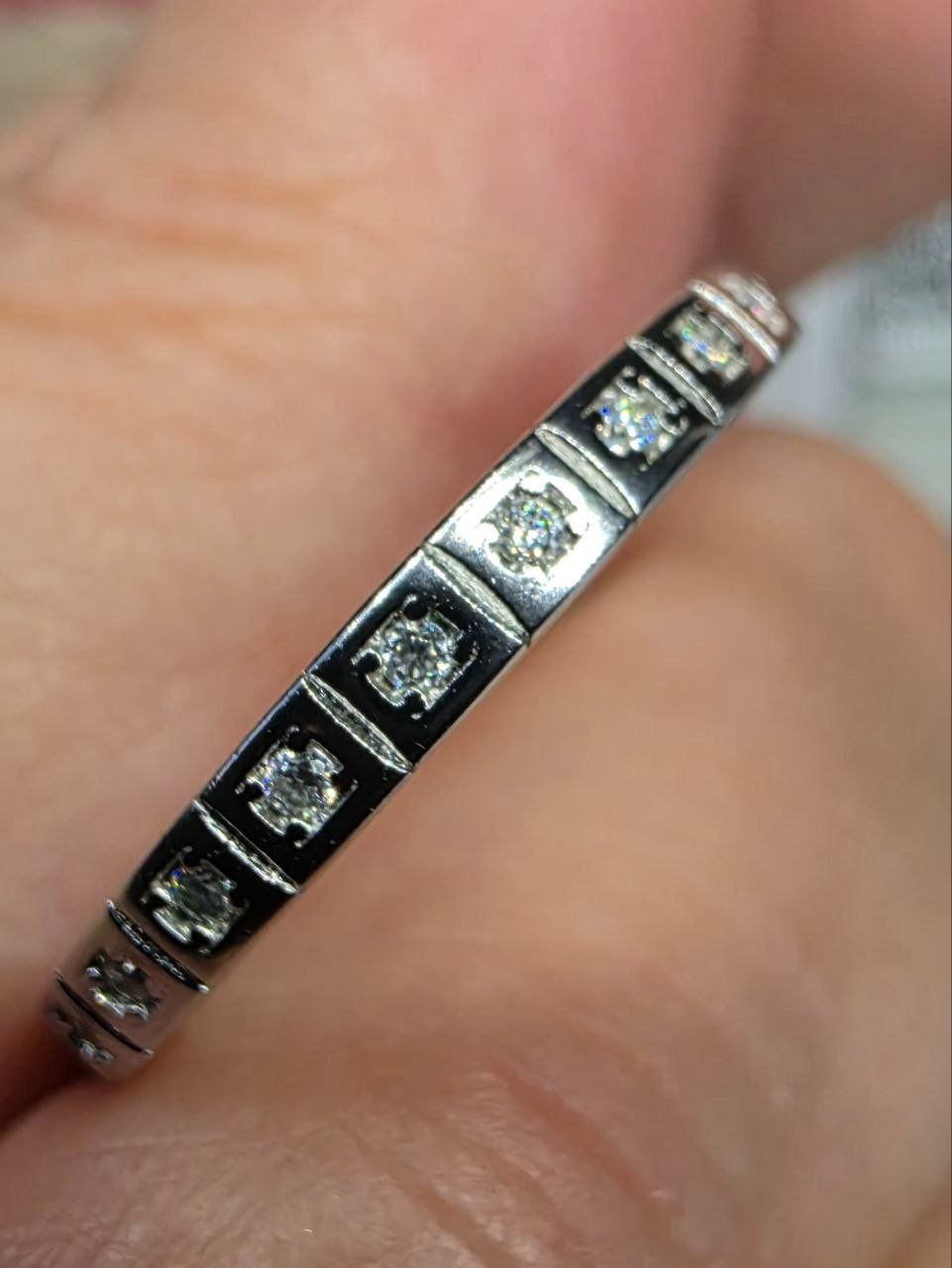 Bagues: Bague argent avec diamants de moissanite certifiés GRA – Neuf avec emballage d'origine à Reconvilier par Tsma67