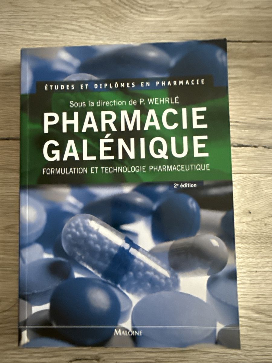 Libri: Pharmacie Galénique – Nuovo e nell'imballaggio originale da Genève venduto da DoualS