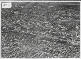 Basel - Flugaufnahme Swissair