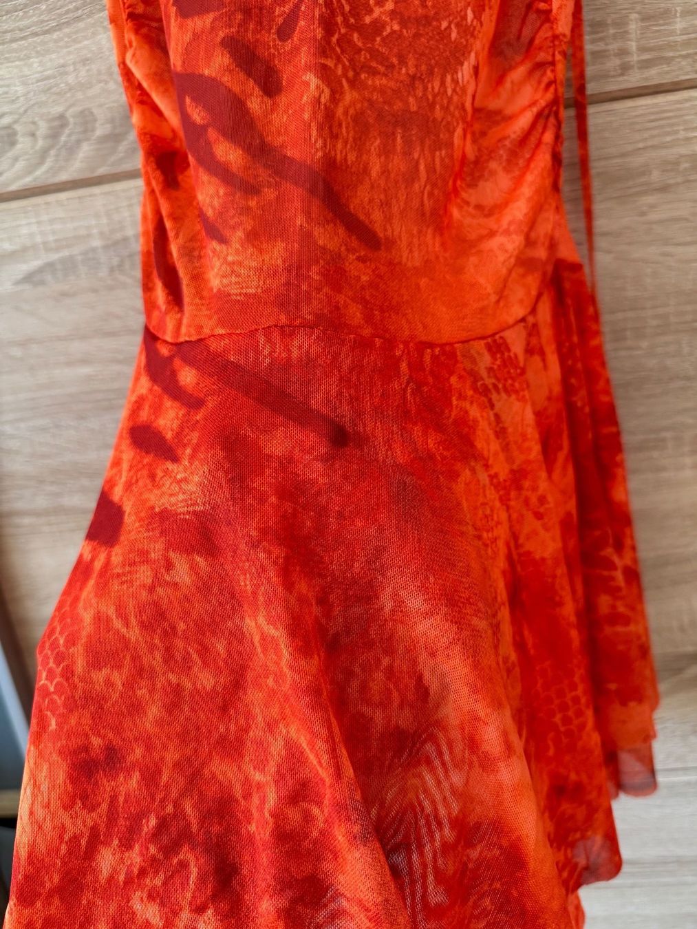 Robes: Robe orange estivale – Neuf (Voir description) à Montreux par Izapechee 2