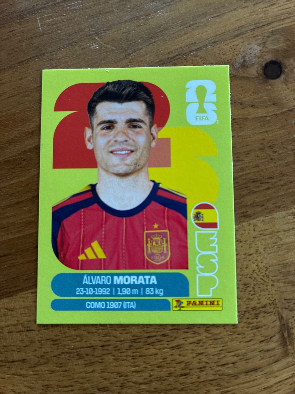 Panini Sammelbilder & Trading cards: FIFA WC 2026 Alvaro Morata ESP 19 – Neu (gemäss Beschreibung) aus Boll von valoune01