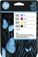4 Stk. Original HP 950 + 951 Patronen in Multipack, 6ZC65AE