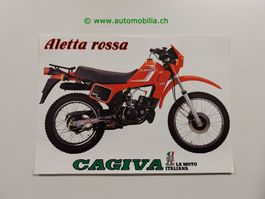 Cagiva Aletta rossa Prospekt italienisch