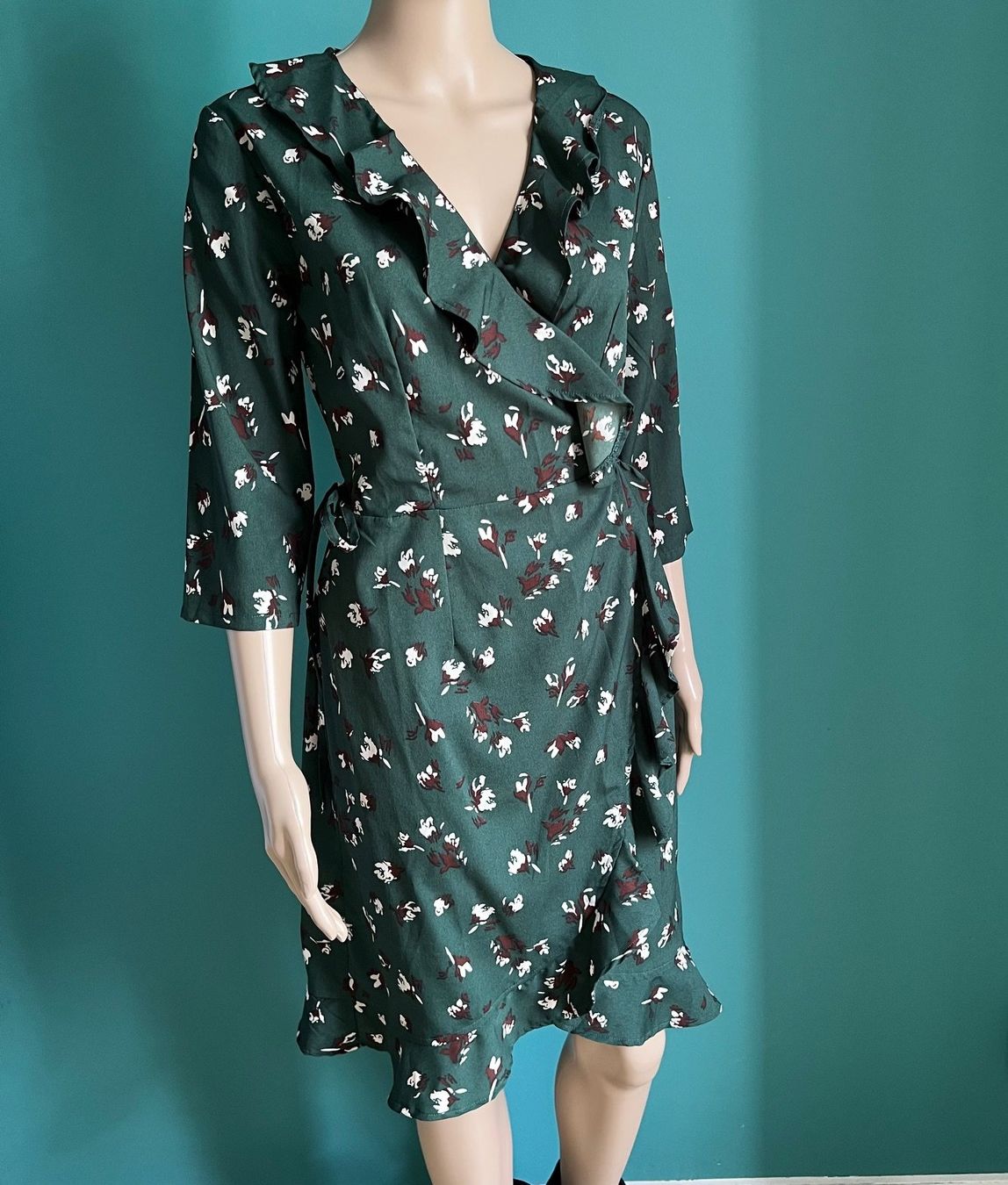 Kleider: ICHI Wickelkleid wie neu – Gebraucht aus messen von Loo21 7