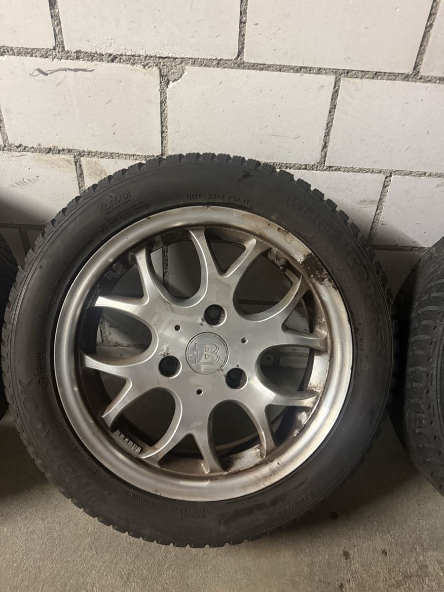 Smart Pneumatici & Ruote complete: 3x112 R15 Smart Brabus winterrad – Usato da Steinmaur venduto da Bal-Rajmi1 2