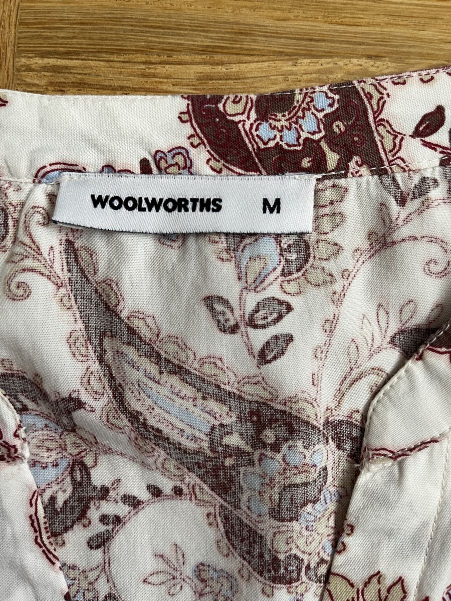 Vestiti: Woolworths Kleid Gr. M Paisley-Muster – Usato da Zürich venduto da Kleanthy 2