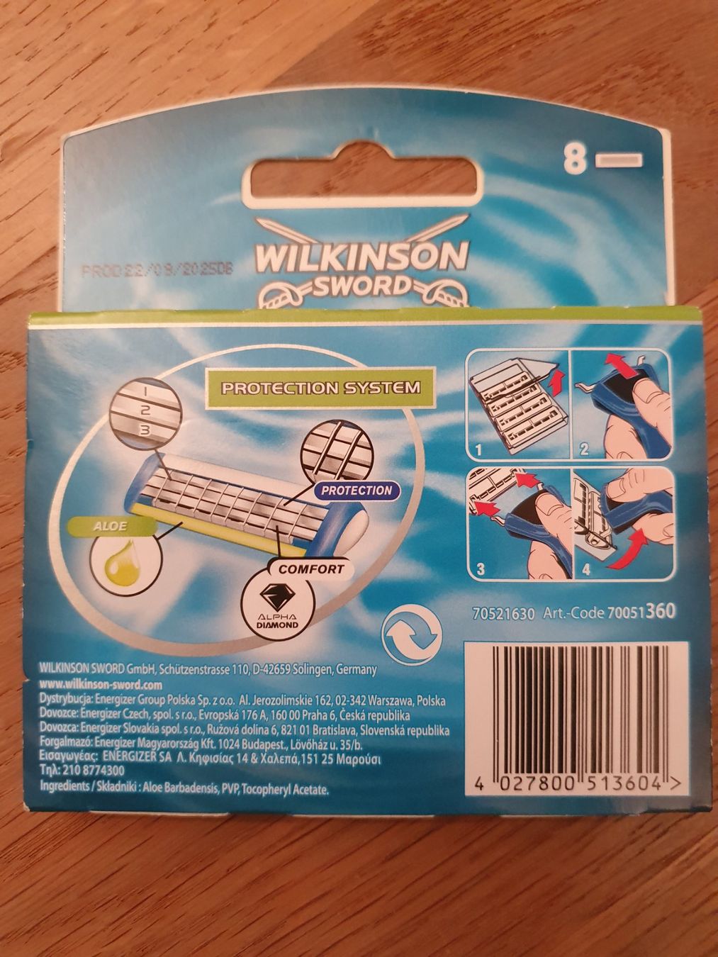 Rasierapparate & Rasierklingen: Wilkinson sword Protector 3 Klingen – Neu und originalverpackt aus Oftringen von papillon075 1