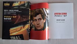 Ayrton Senna a Legend at full Speed - Texte en japonais