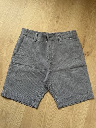 Zara Shorts Blau-Weiss kariert, Grösse S