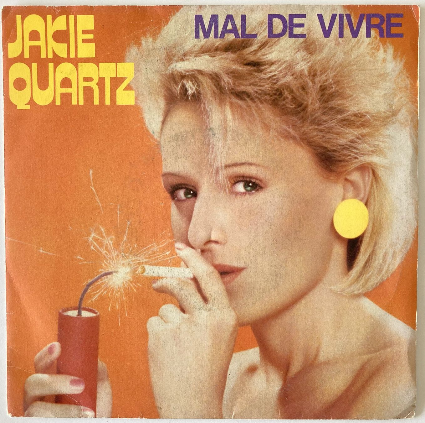Vinyles: JAKIE QUARTZ - MAL DE VIVRE – D'occasion à Bottens par hotter-than-hell