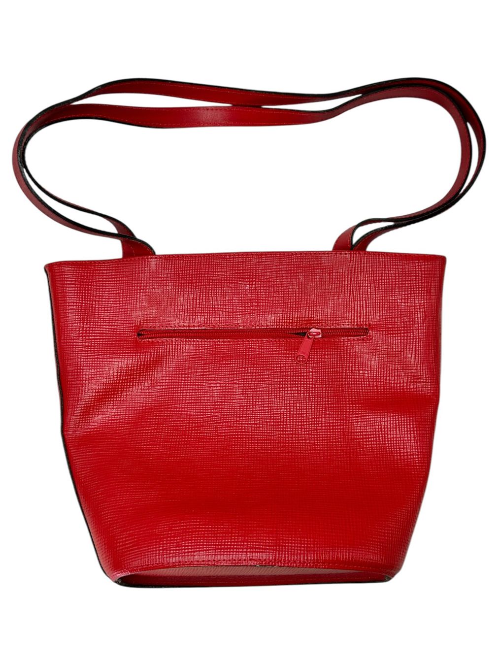 Taschen für Damen: Sac à main LOWENCY Paris en cuir rouge – Gebraucht aus Morges von vintix 2