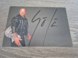 Autogrammkarte Gölä Originalunterschrift
