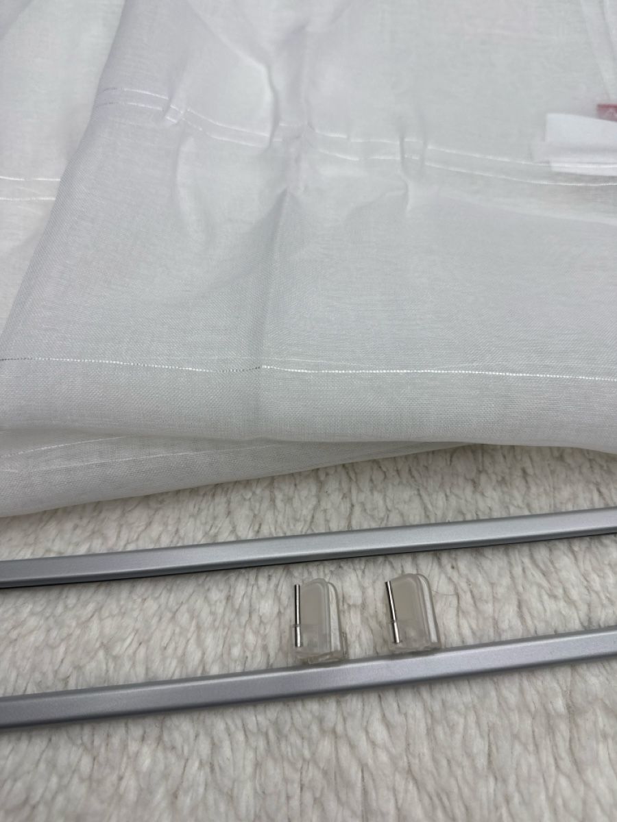 Vorhänge: Rideaux voiles blancs avec rails! – Neu (gemäss Beschreibung) aus Chenens von anasantos90 1