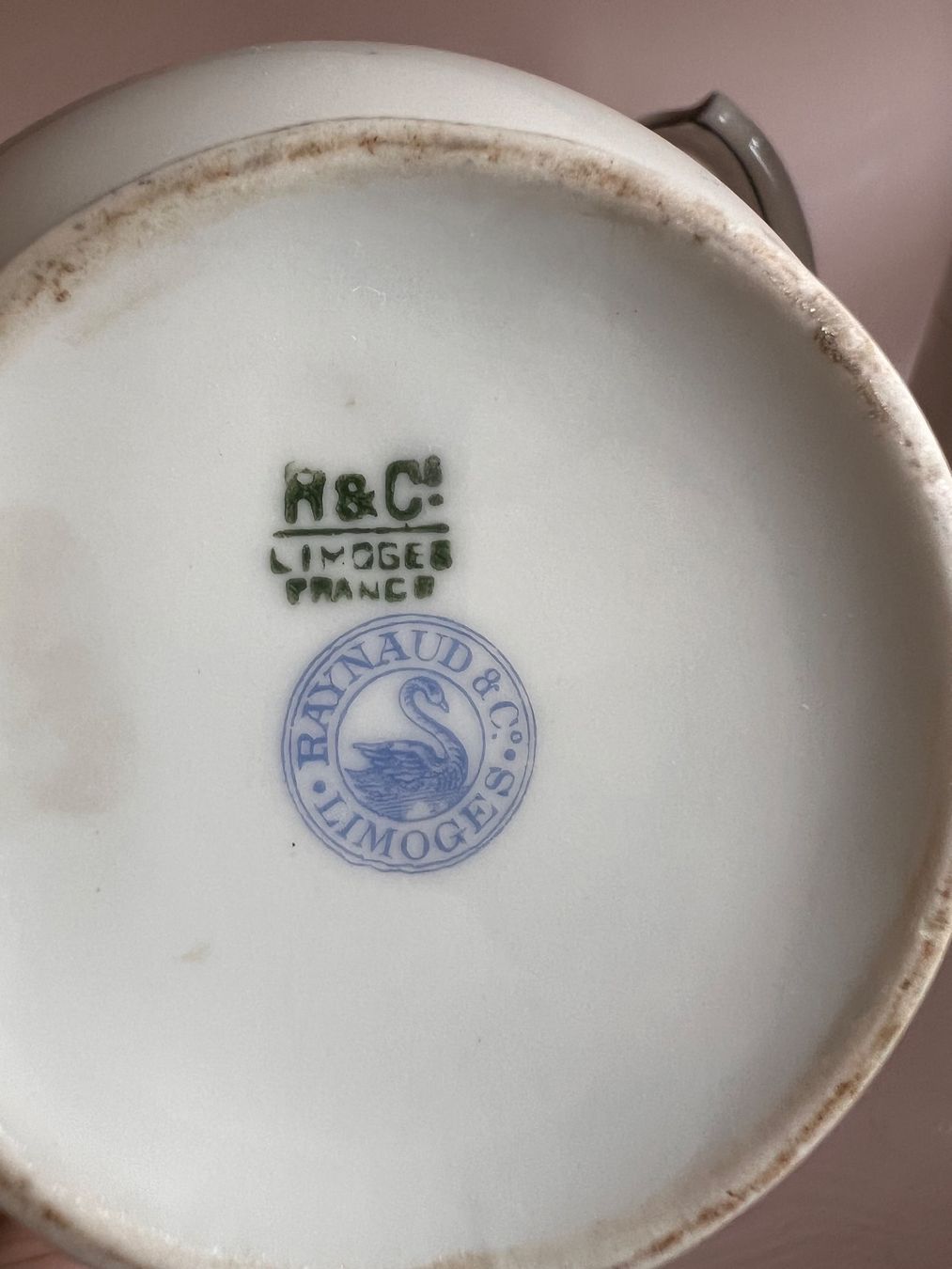 Set di piatti: Vintage Limoges tea service – Usato da Lausanne venduto da NYC67 3