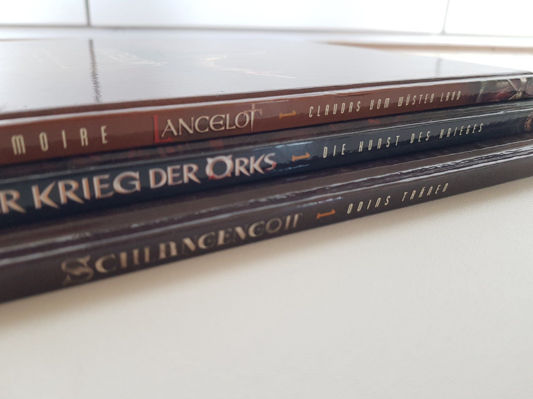 Fumetti: Lancelot / Krieg der Orks / Schlangengott Comic Bücher Set 3 – Nuovo (secondo la descrizione) da Bassersdorf venduto da retrolab 2
