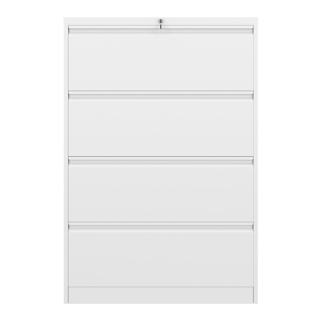 Schränke: Aktenschrank mit 4 Schubladen weiss - Gratis Versand – Neu und originalverpackt aus Kleinwangen von meinwarenkorb.ch 1