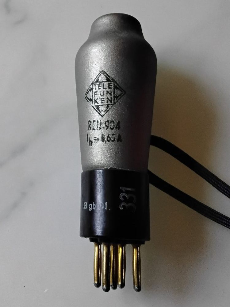 Telefunken Elektronikbauteile: Telefunken REN904 Röhre – Gebraucht aus Lohn-Ammannsegg von Ricarda72