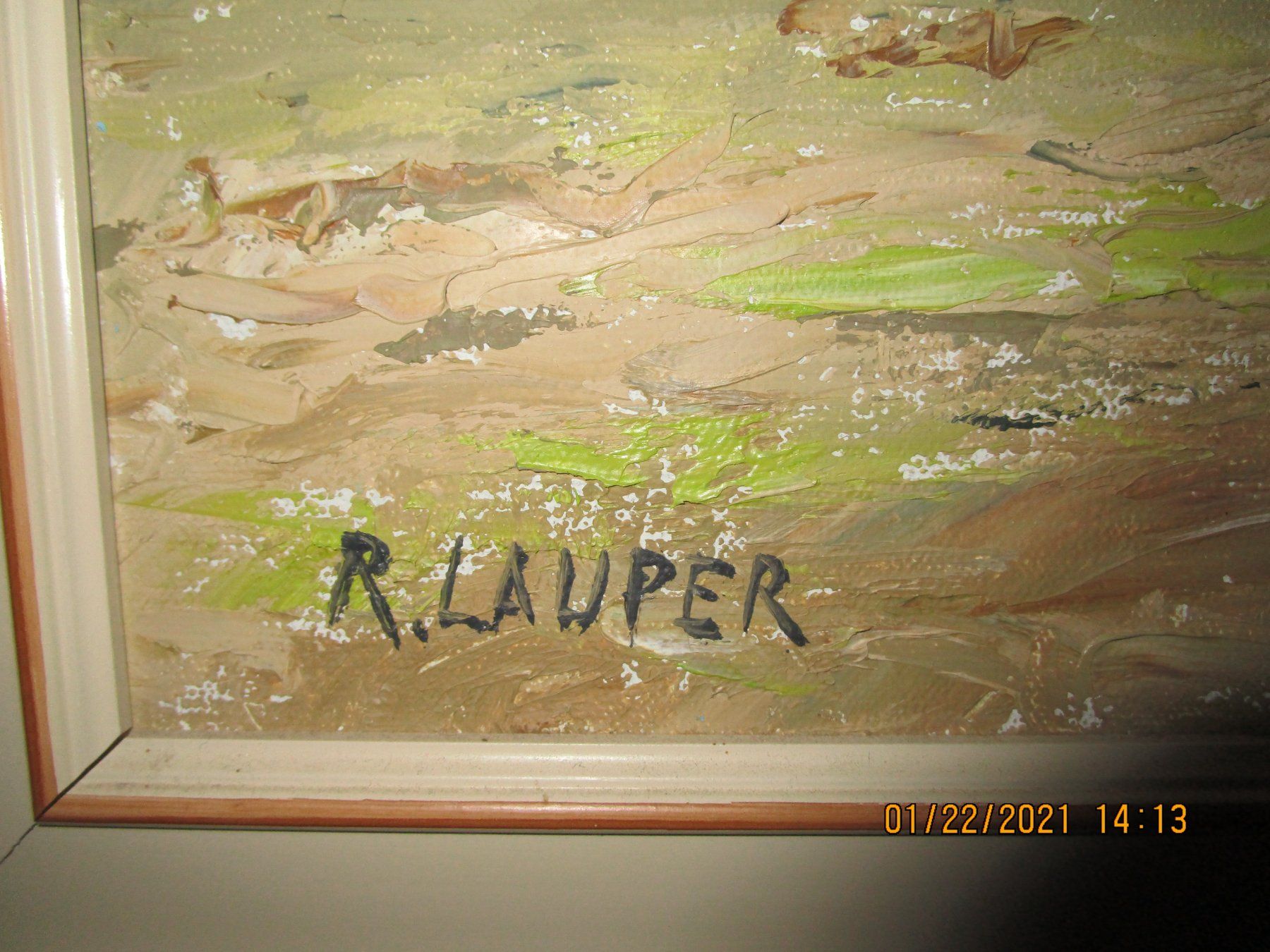 Gemälde: Tableau Les Gastlosen par Robert Lauper – Gebraucht aus Cheyres von Capitain 1
