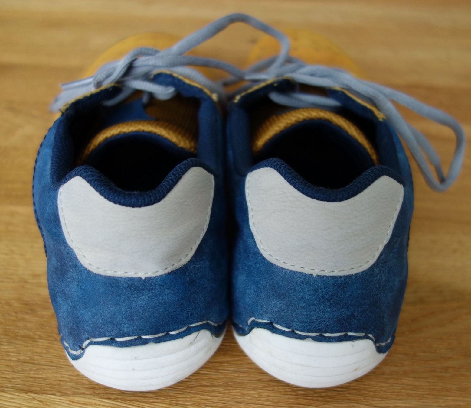 Rieker Herrenschuhe: Rieker Herren Gelb-Blau-Weiss – Gebraucht aus Basel von Verkauf_Aral 3