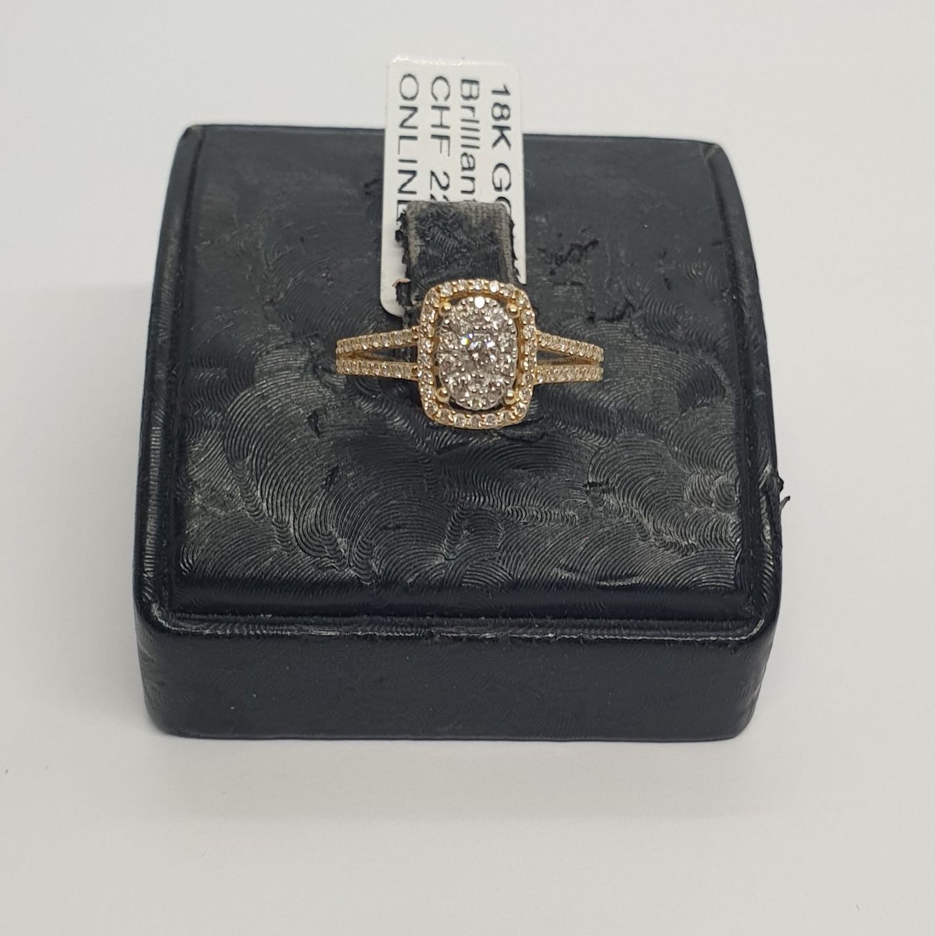 Ringe: Echr 18K Gold - Diamant Ring – Gebraucht aus Luzern von Goldhaus-Luzern