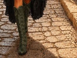 wunderschöne BRAKO Stiefel dunkel grün 38