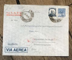 via LATI von Brazil nach DE mit ZENSUR !