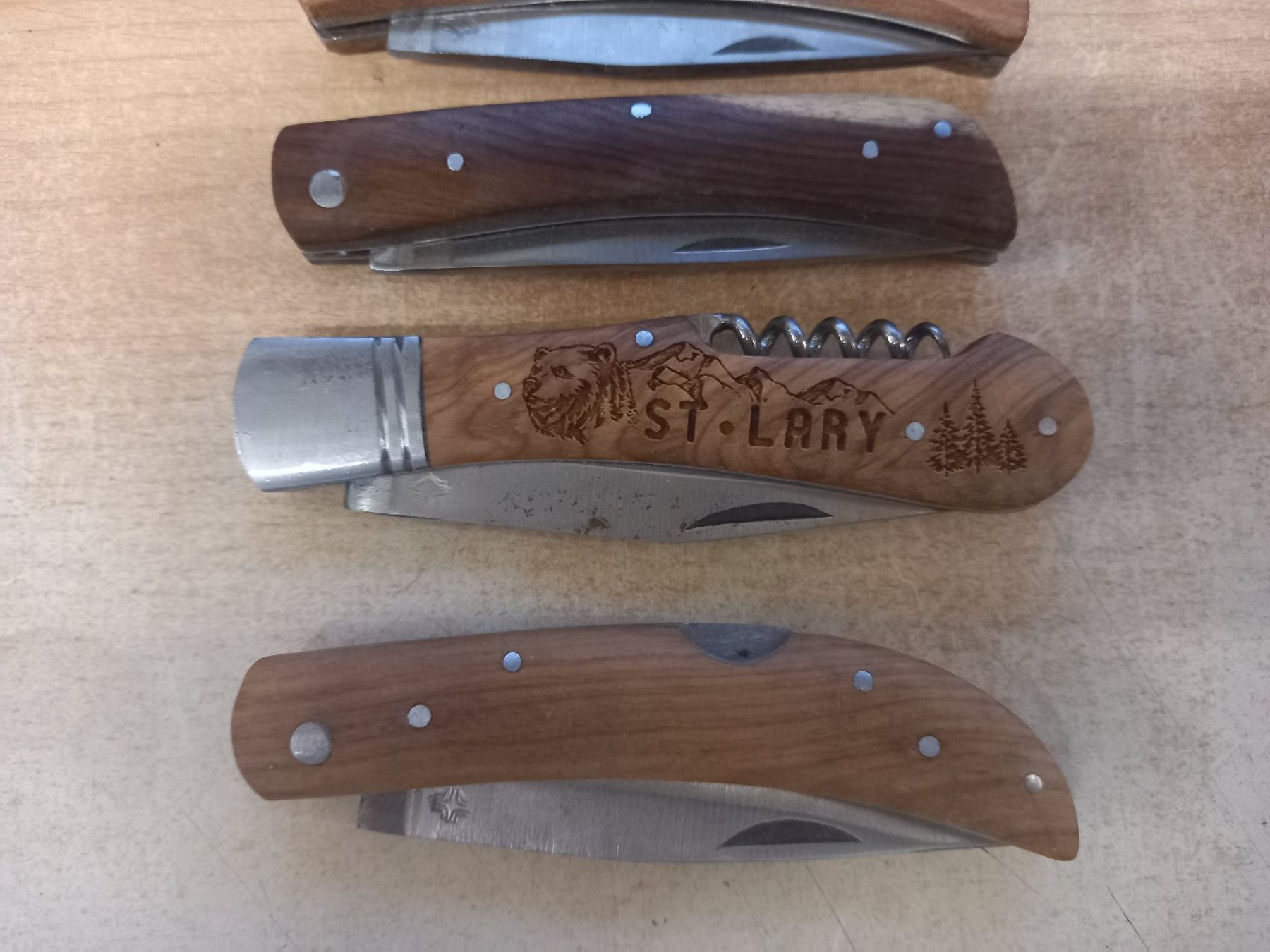 Coltelli tascabile: 4x Sackmesser Taschenmesser Hackenmesser Couteau – Usato da Prez-vers-Siviriez venduto da Monija70 6