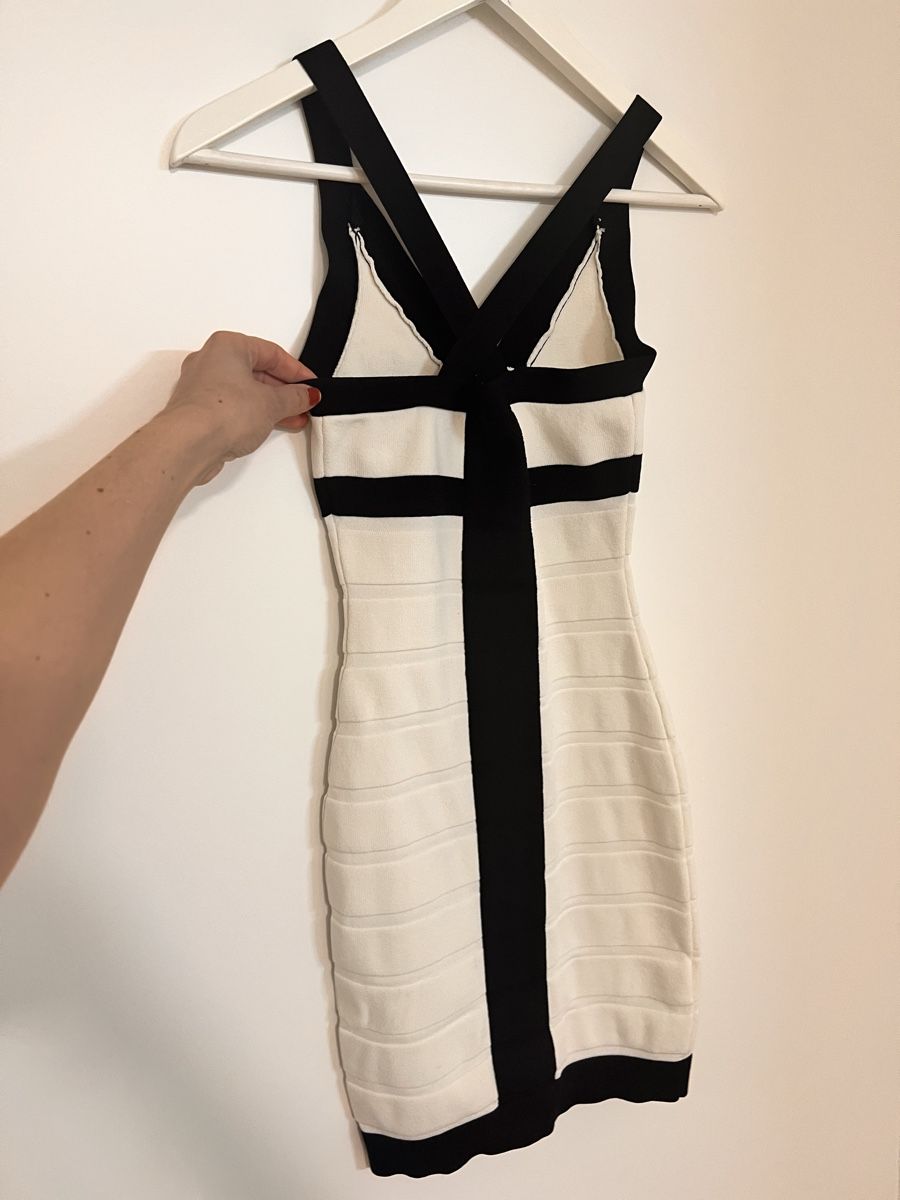 Kleider: Mango Basics Kleid, Grösse S, Schwarz/Weiss, Sommer! – Gebraucht aus Solothurn von Lina042 3