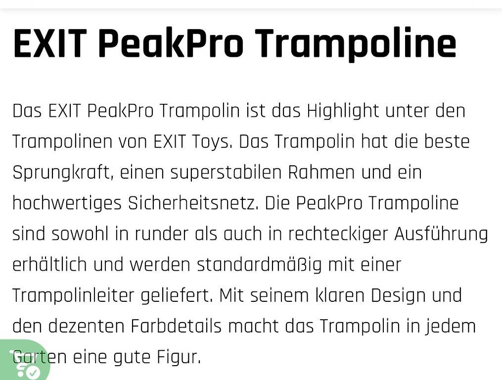 Trampolini: Trampolin rechteckig – Usato da Knutwil venduto da kapamaka 2