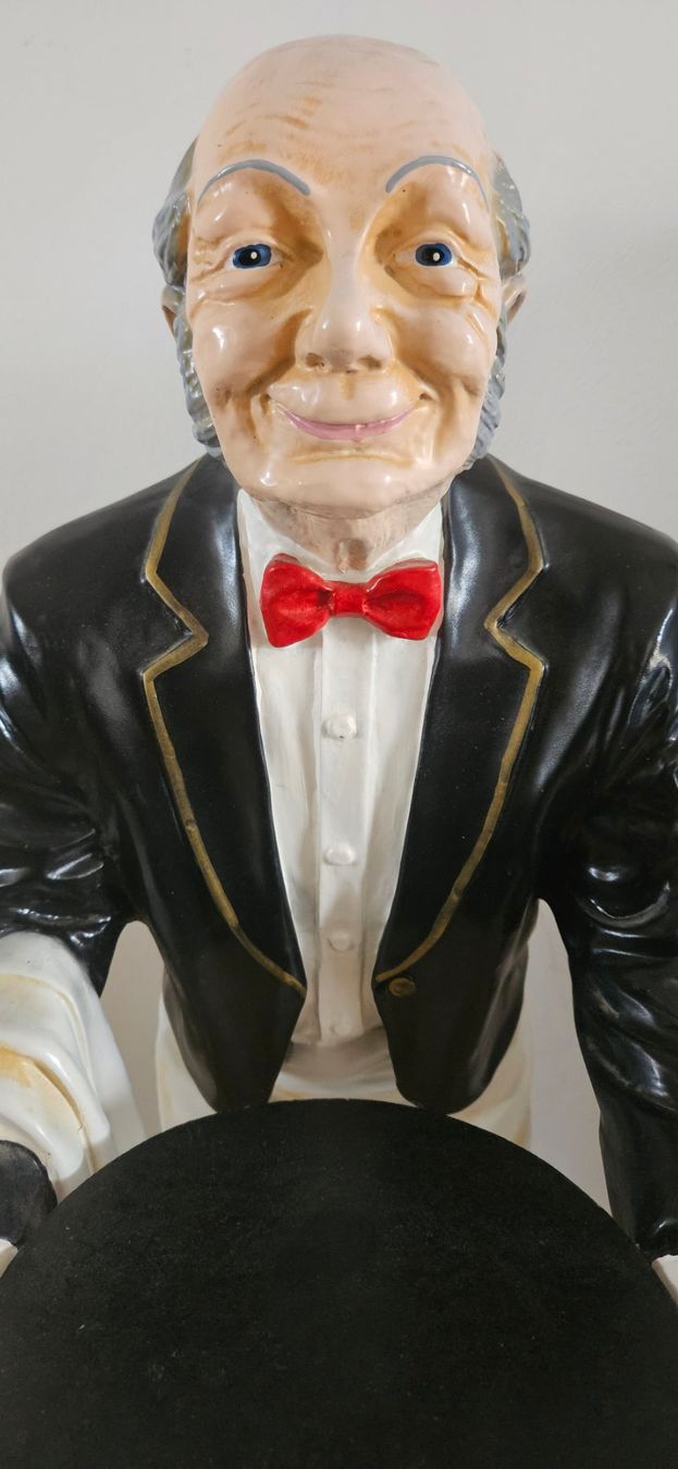 Figuren: Buttler James Stummer Diener Statue Figur Old Man – Gebraucht aus Uttwil von TG-Lupa 4
