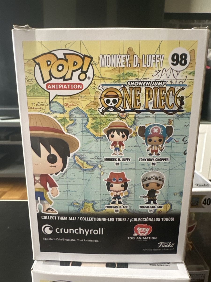 Funko Figuren: Pop Animation One Piece Monkey D Luffy 98 neuf – Neu und originalverpackt aus Genève von Frippop 2