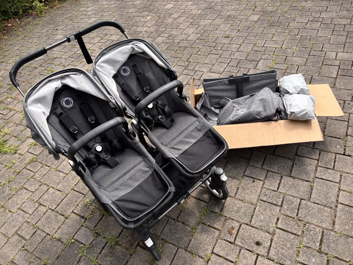 Bugaboo Carrozzine: Bugaboo Donkey 5 Zwillingskinderwagen – Usato da Hinterforst venduto da appletini 4
